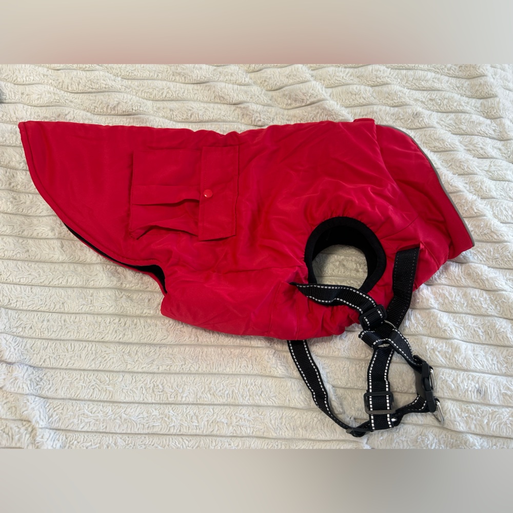 Dog Jacket with Harness